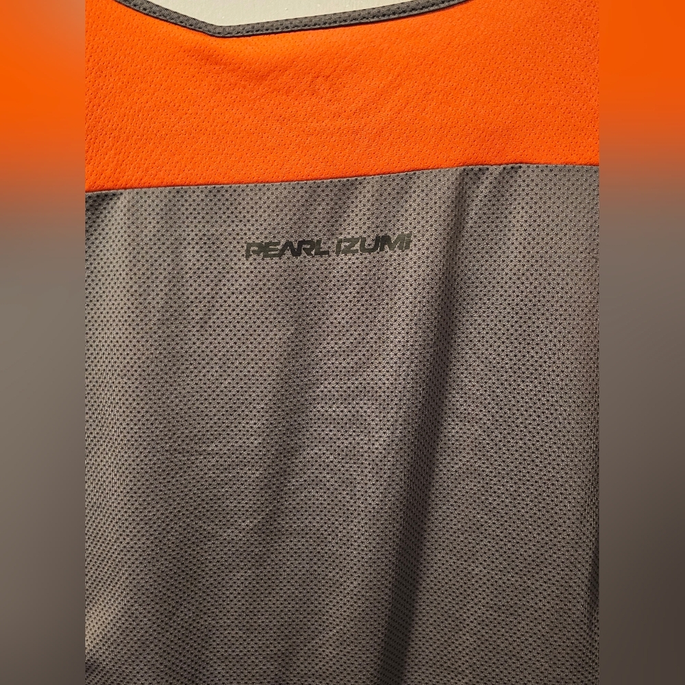 Pearl Izumi Women's Canyon Short Sleeve Jersey Orange & Gray Size M NWT - Picture 6 of 9
